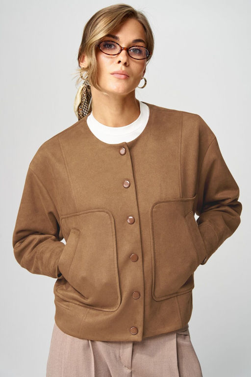 Жакет LAIKONY 163-1 карамель  фото 3