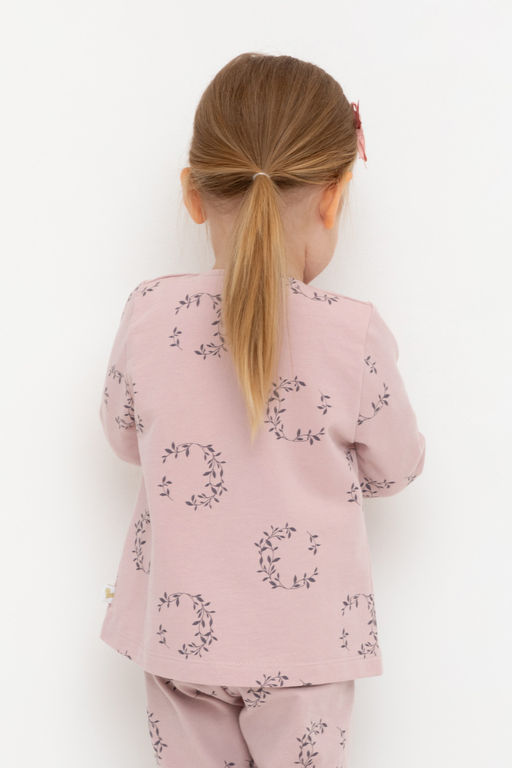 Crockid _ КР 302641/розово-сиреневый,веточки к523 жакет для дев