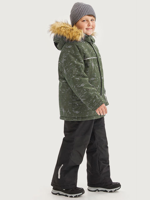 Костюм +7з5925 хаки/черный