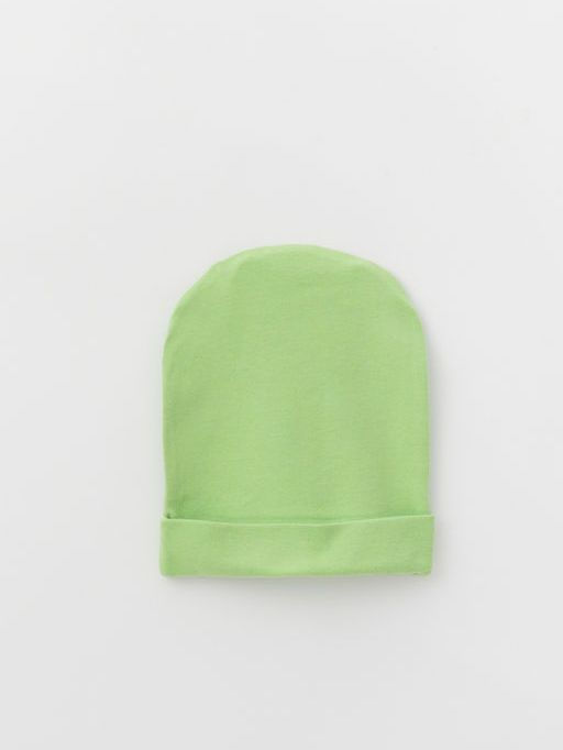Шапка ясельная интерлок однотонная - Lesi kids фото 4
