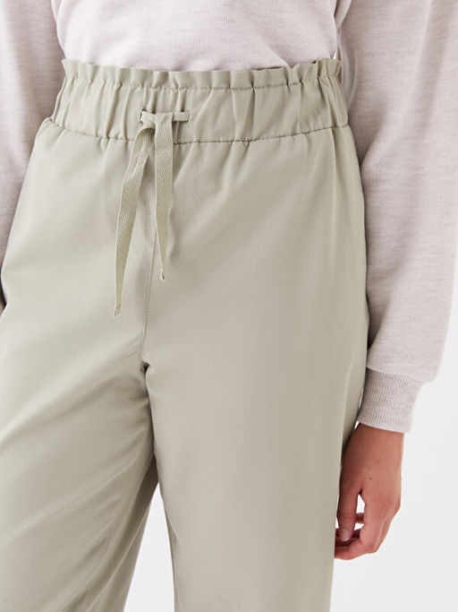 Beli Lastikli Kad?n Carrot Pantolon