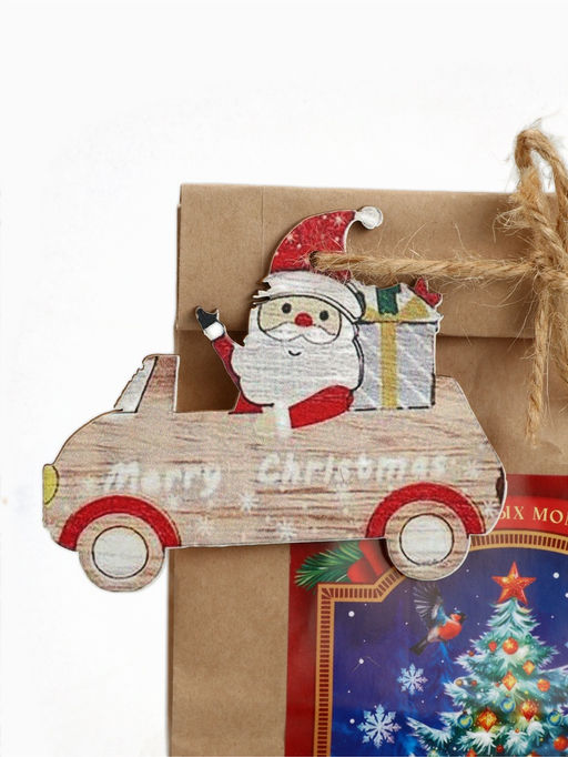 Чай подарочный в крафтовом пакете с игрушкой С Новым годом, 50 г - Фабрика счастья фото 3