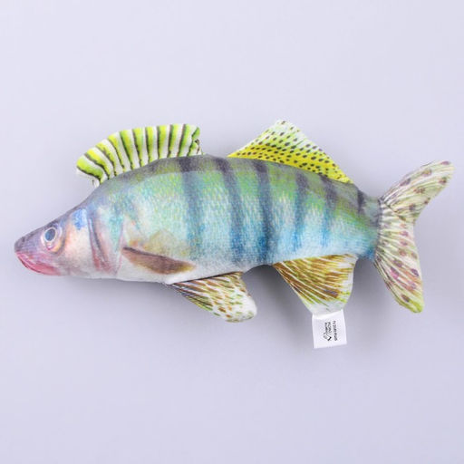 Игрушка для кошек с мятой Судак из текстиля, 20 см - Пушистое счастье фото 3