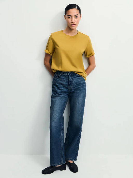 Базовая футболка из хлопка / Zarina  фото 2