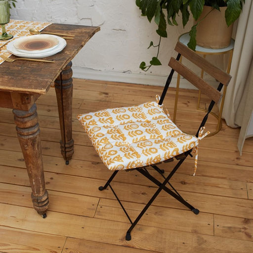 Подушка на стул Этель Yellow garden, 42?42 см