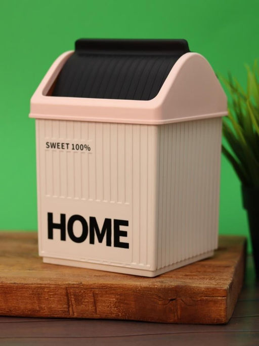 Мусорное ведро настольное "Sweet home", black