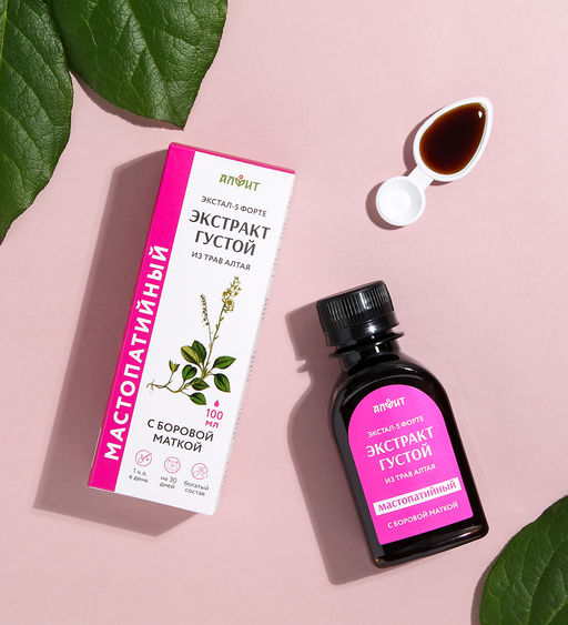 Фитоэкстракт "Экстал -5" Горный Мастопатийный Алфит 1459