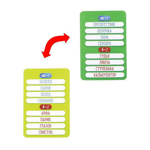 Карточная игра на объяснение слов Веселый Альянс, 50 карт - Лас играс фото 3