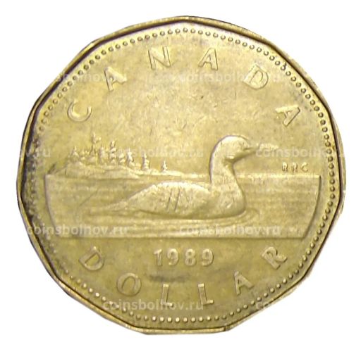1 доллар 1989 года Канада
