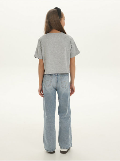 Футболка Бьюти серый Девочка - София фото 8