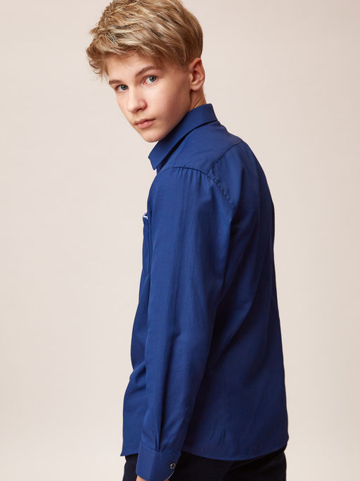 Рубашка темно синий NB62 - Nota bene фото 3