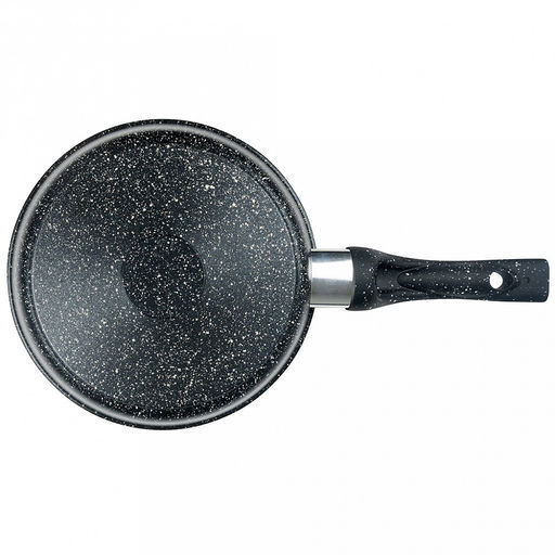 Сковорода с тефлоновым покрытием д22см "Гранит", h5,5см, s0,38см, ручка из термостойкого пластика (Россия)