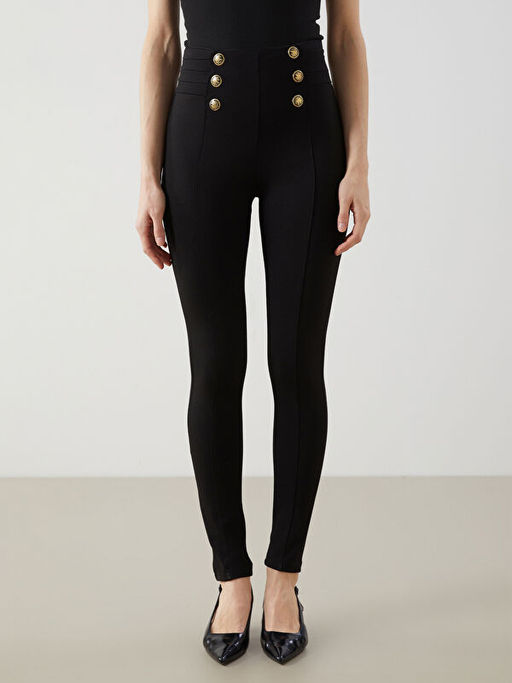 Beli Lastikli Dar Fit Kad?n Pantolon