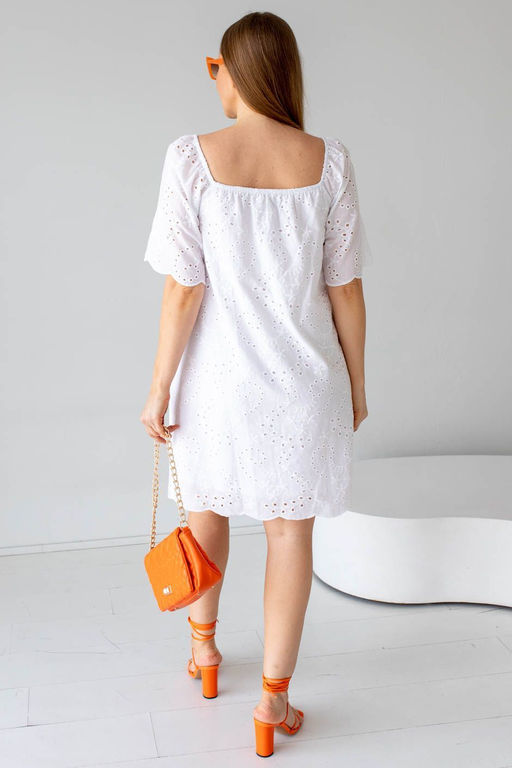 Платье А-344ш белый - Angelika фото 5