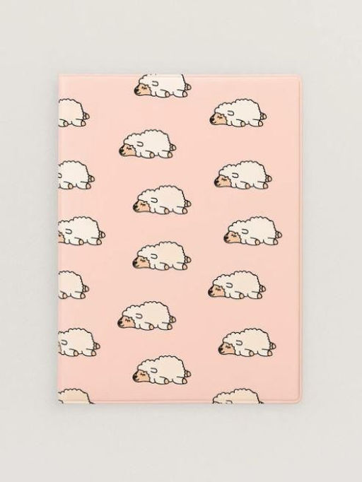 ОБЛОЖКА ДЛЯ ПАСПОРТА Pink Sheep, плотность 600 мкм