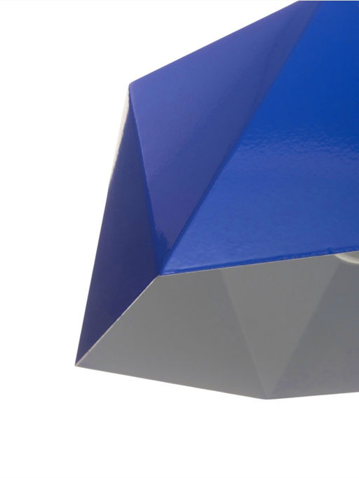 Светильник Edward, 1×40 Вт, Е27, 25×21.5×18 см, синий