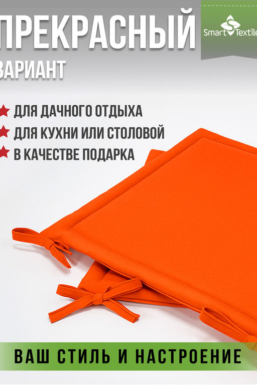 Комплект сидушек на стул Колорит (2 шт)