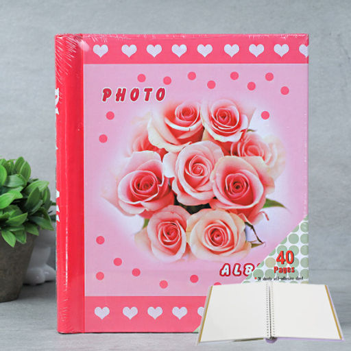 Фотоальбом магнитный 20 листов Цветы / 031C /уп 40/микс 4 вида - Галеонтрейд фото 4