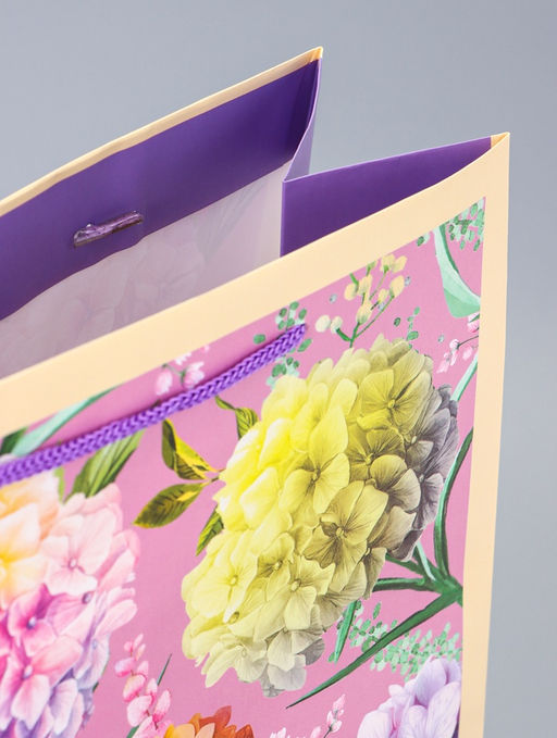 Цена за 2 шт. Пакет подарочный ламинированный Нежность 26?12?32 см