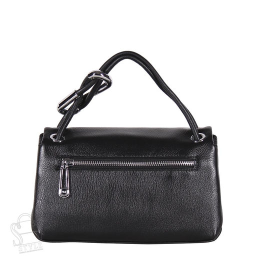 Сумка женская кожаная 8062Q black Polina&Eiterou