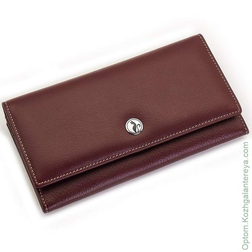 Большой женский кожаный кошелек Sergio Valentini СВ 8090-572