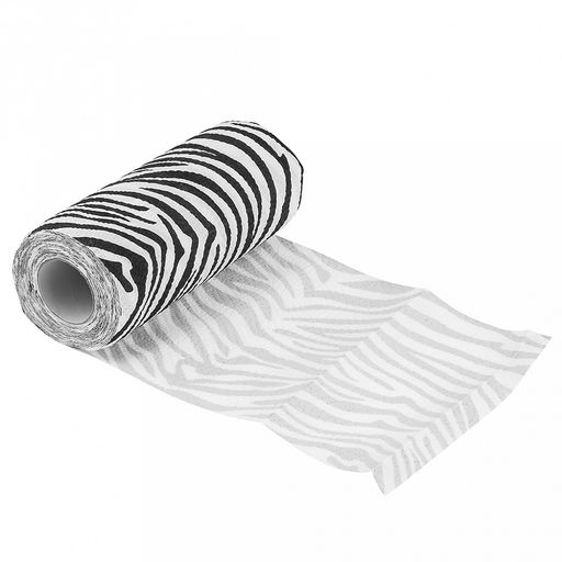 Полотенце бумажное 3-х слойное Зебра, с перфорацией 23х23см, 40шт в рулоне, целлюлоза 100%, 240г/м2, в п/э пленке 23х9,5х9,5см, т.м.Домашняя Мода (Китай)  фото 4