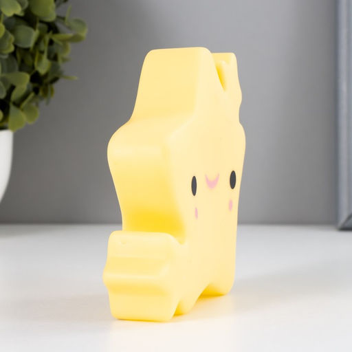 Фигурка светящаяся RISALUX «Звезда», LED-ночник, жёлтый, 14.5×3×12 см