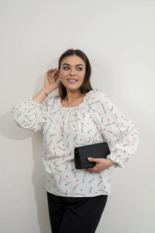 Блуза Luxury Moda 1422 белый