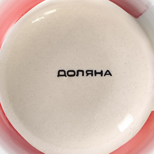 Кружка Доляна «Морской мир», 360 мл, керамика, красная