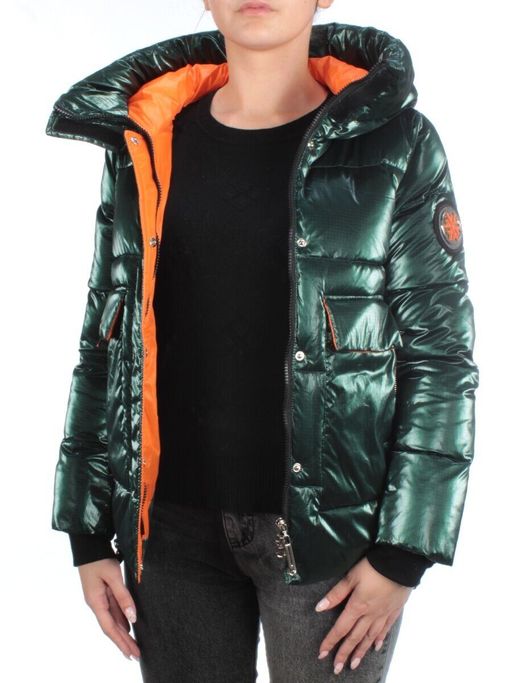 8096 DK. GREEN Куртка зимняя женская JARIUS (200 гр. холлофайбера) - Fashion фото 7
