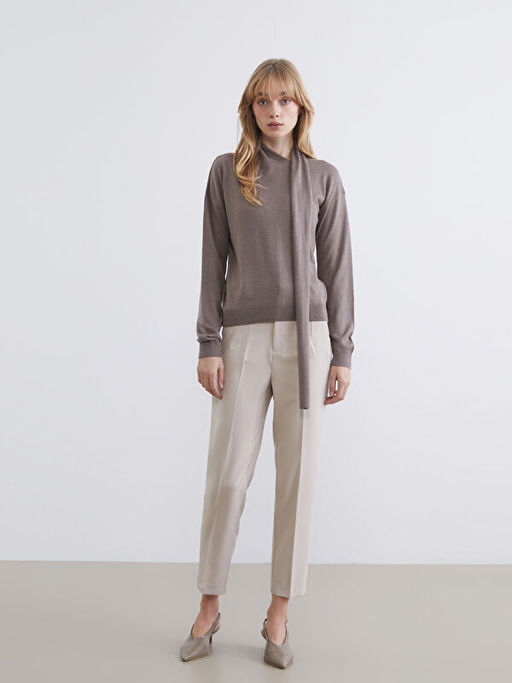 ?al Yaka Kad?n Triko Kazak