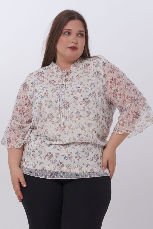 Блуза Luxury Moda 1397 молочный