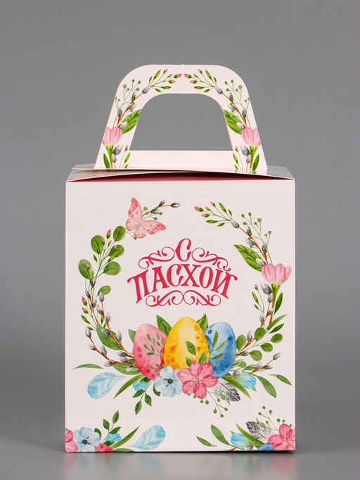 Цена за 10шт. Наклейки бумажные Светлой Пасхи, 9?16 см - Дарите счастье фото 2