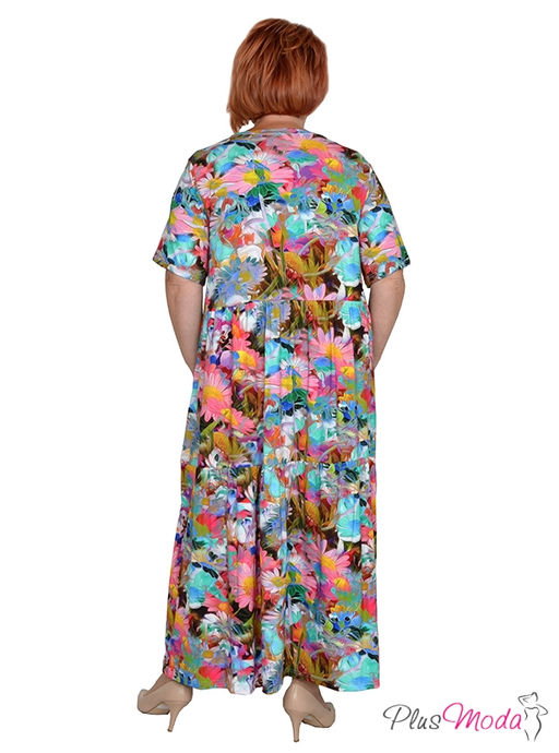 Платье Модель №1346 размеры 44-84 - Plusmoda фото 5