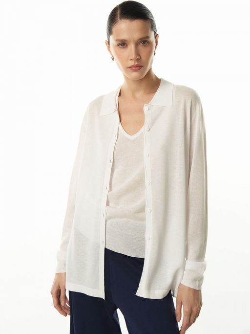 Conso/KCL 230741 - milk Кардиган женский  фото 6