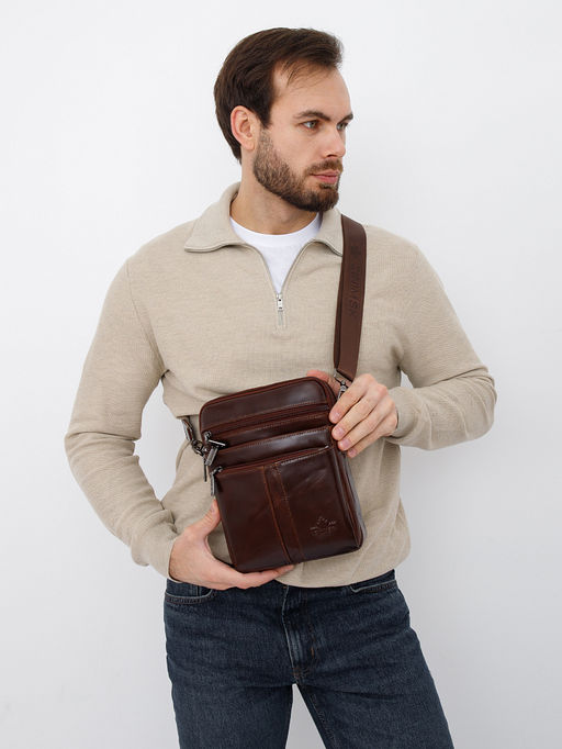 Сумка 88551-1Z brown Zinimsk