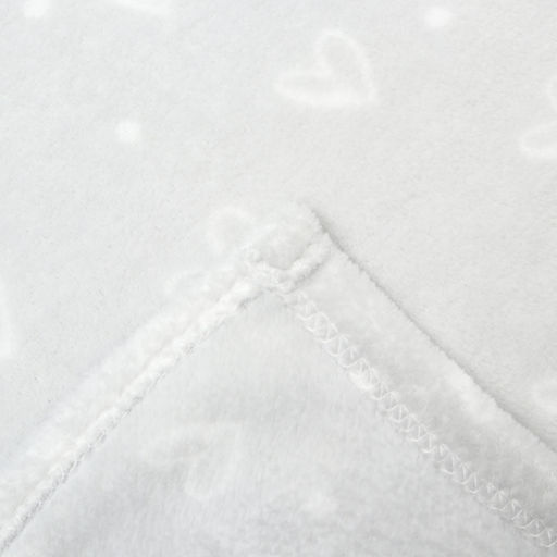 Плед Этель. Сердечки, 180?200 см, корал-флис  фото 12