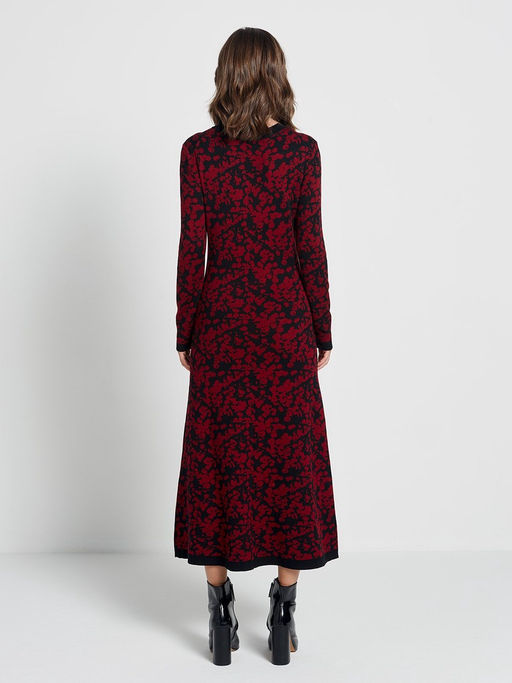 Платье женское ZZ-03002 black/bordo - Eleganzza фото 2