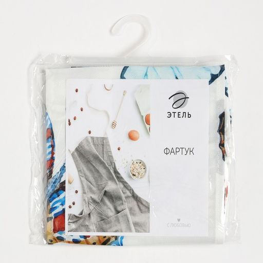 Фартук Этель Бабочки 60 х80см, 100% п/э  фото 7