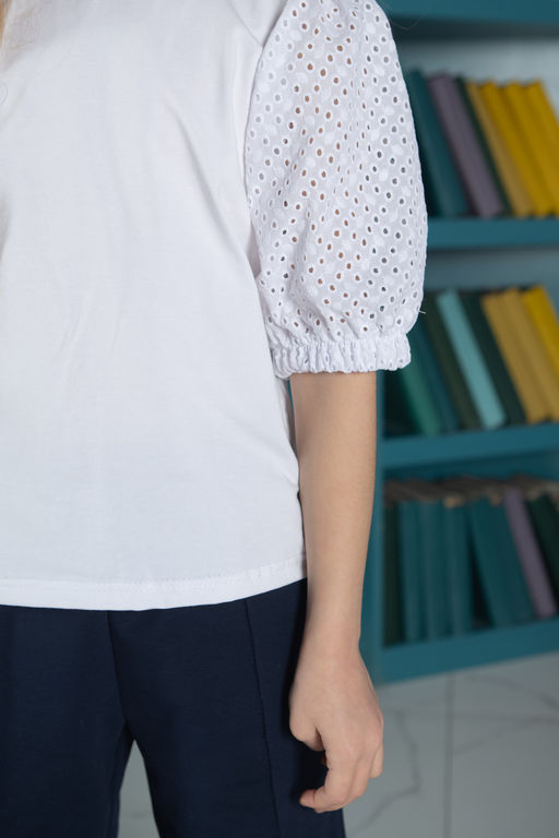 Блузка Ольга короткий рукав