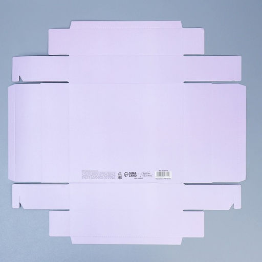 Цена за 2 шт. Коробка подарочная, упаковка, Цветы, 23.5?20.5?5.5 см