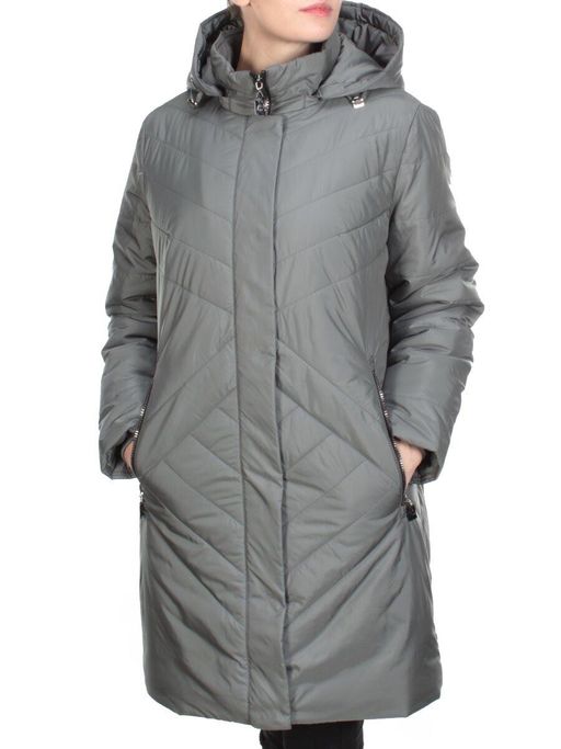93-613M DARK GRAY Куртка зимняя женская LANKON (верблюжья шерсть) - Fashion фото 3