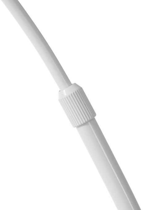 Торшер напольный "Волна" Е27 40Вт белый подставка камень 30х90х180 см