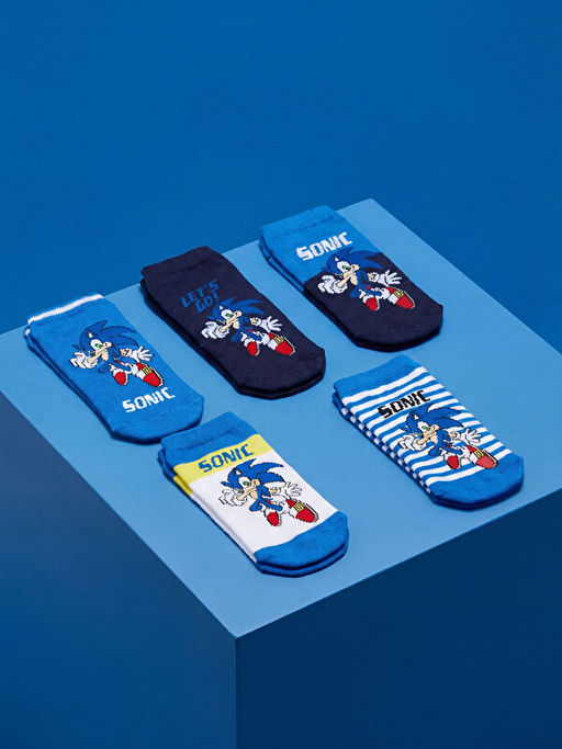 Носки Sonic для мальчиков 5 пар