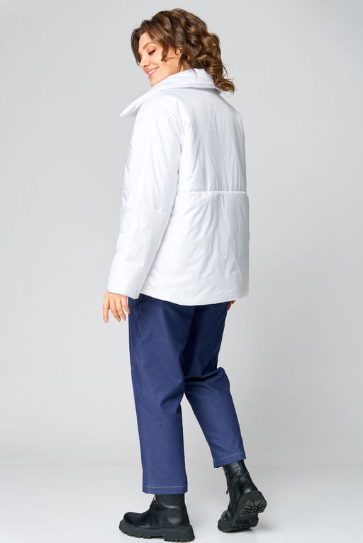 Куртка ANDINA CITY 7016-25-Р белый  фото 2