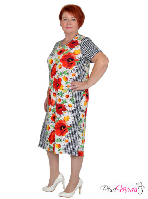 Платье Модель №1450 размеры 44-84 - Plusmoda фото 8