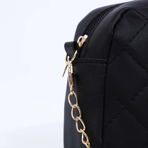 Сумка кросс-боди на молнии, цвет чёрный - Simaland фото 5