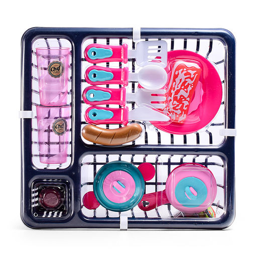 Набор посуды "Семейный обед" на листе