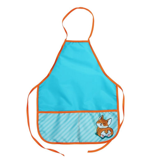 Фартук для труда + нарукавники Calligrata «Корги», 485×395/250×160 мм, рост 116-140 см
