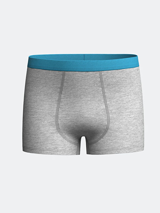 Bask?l? Erkek ?ocuk Boxer 3l? - Waikiki фото 2